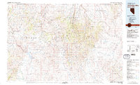 Jarbidge Mts 1981 topographic map thumbnail