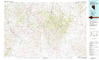 Jarbidge Mts 1981 topographic map thumbnail