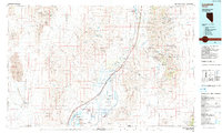 Lovelock 1984 topographic map thumbnail