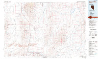 Osgood Mts 1985 topographic map thumbnail