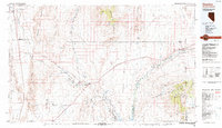 Overton 1987 topographic map thumbnail