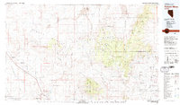 Pahute Mesa 1979 topographic map thumbnail