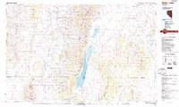 Ruby Lake 1988 topographic map thumbnail