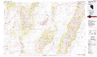 Smith Creek Valley 1985 topographic map thumbnail