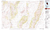 Smith Creek Valley 1985 topographic map thumbnail