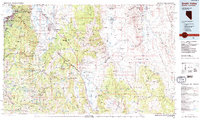 Smith Valley 1985 topographic map thumbnail