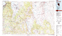 Smith Valley 1985 topographic map thumbnail