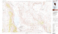 Walker Lake 1985 topographic map thumbnail