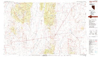 Warm Springs 1987 topographic map thumbnail