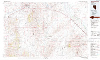 Winnemucca 1986 topographic map thumbnail