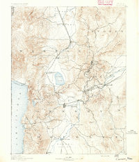Carson 1891 topographic map thumbnail
