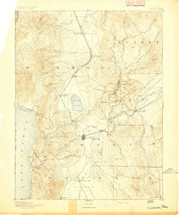 Carson topographic map thumbnail
