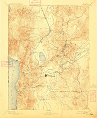 Carson 1893 topographic map thumbnail