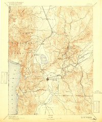 Carson 1893 topographic map thumbnail