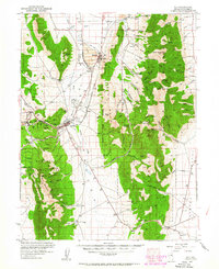 Ely 1952 topographic map preview