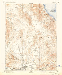 Reno 1893 topographic map thumbnail
