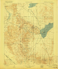 Silver Peak 1900 topographic map thumbnail