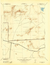 Skull Mountain 1942 topographic map thumbnail