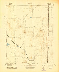 Tolicha Peak 1942 topographic map thumbnail