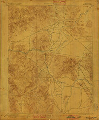 Wabuska 1894 topographic map thumbnail