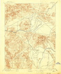 Wabuska 1894 topographic map thumbnail
