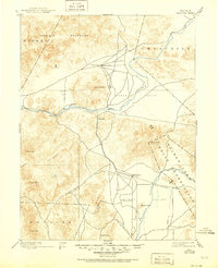 Wabuska 1894 topographic map thumbnail