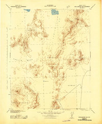 Wheelbarrow Peak 1942 topographic map thumbnail