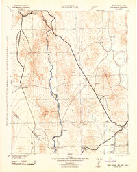 Camp Mohave topographic map thumbnail