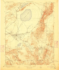 Carson Sink 1910 topographic map preview
