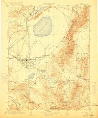 Carson Sink 1910 topographic map preview
