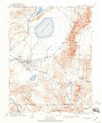 Carson Sink 1908 topographic map preview