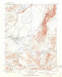 Carson Sink 1908 topographic map thumbnail