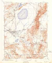 Carson Sink 1910 topographic map preview