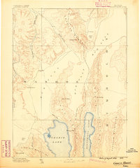 Granite Range 1886 topographic map thumbnail