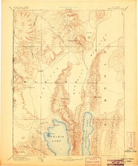 Granite Range 1894 topographic map thumbnail