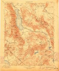 Hawthorne 1911 topographic map thumbnail