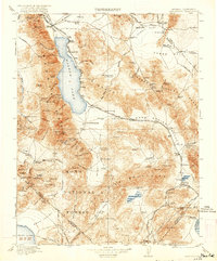 Hawthorne 1911 topographic map thumbnail
