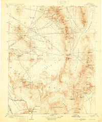 Kawich 1908 topographic map thumbnail