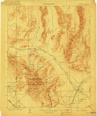 Las Vegas 1908 topographic map thumbnail
