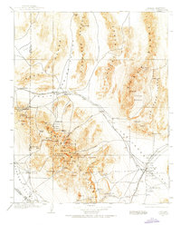 Las Vegas 1907 topographic map thumbnail