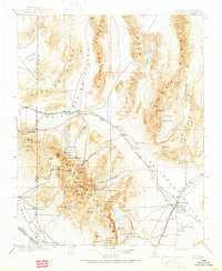 Las Vegas 1908 topographic map thumbnail