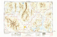 Las Vegas 1954 topographic map thumbnail