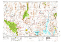 Las Vegas 1954 topographic map thumbnail