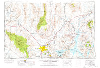 Las Vegas 1954 topographic map thumbnail