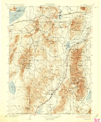 Lovelock 1935 topographic map thumbnail