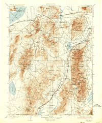 Lovelock 1935 topographic map thumbnail