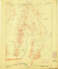 Paradise 1882 topographic map thumbnail