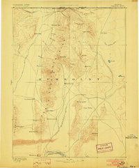 Paradise 1893 topographic map thumbnail