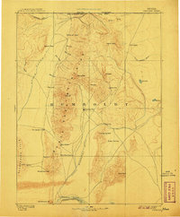 Paradise 1893 topographic map thumbnail