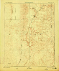 Pioche 1885 topographic map thumbnail